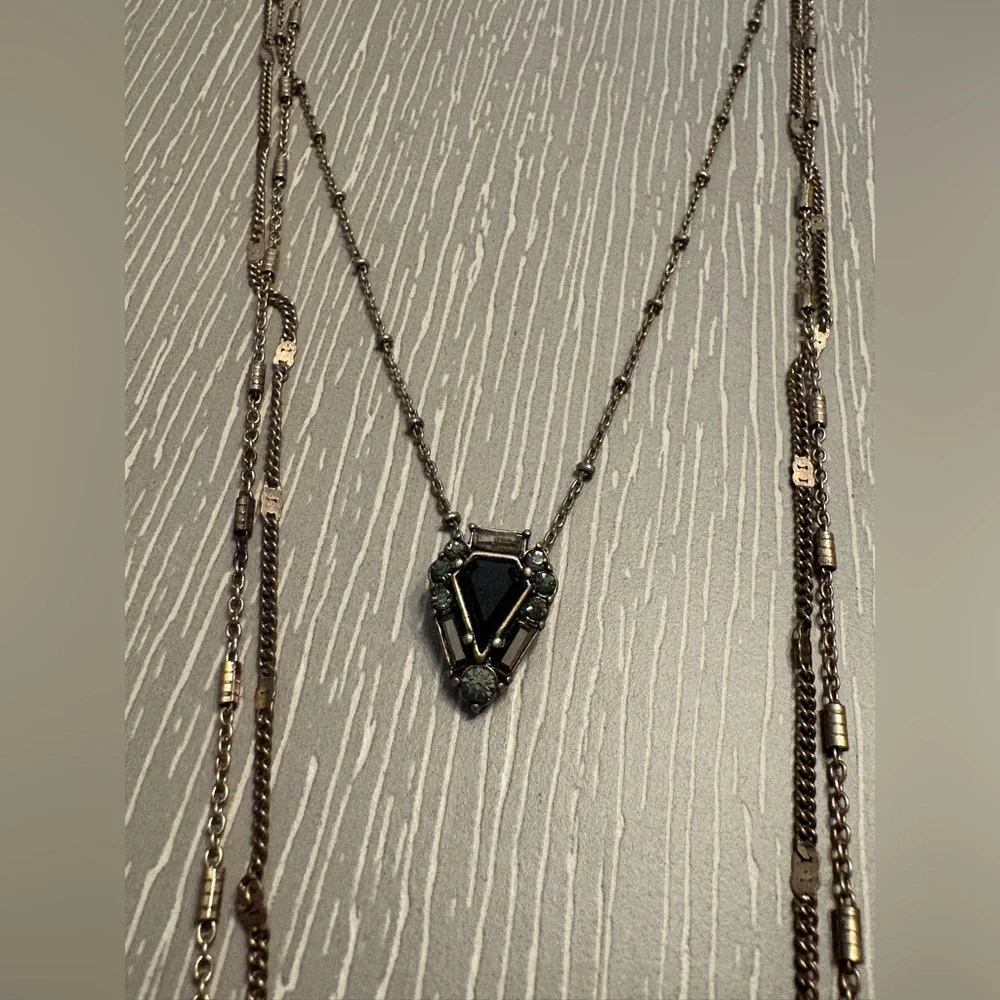 Chloe + Isabel Monarch Convertible Layered Necklace Set - Picture 6 of 14